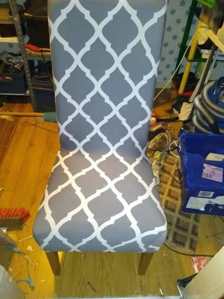 Photo of free 4 high back chairs Langdon hills (Laindon SS16) #1