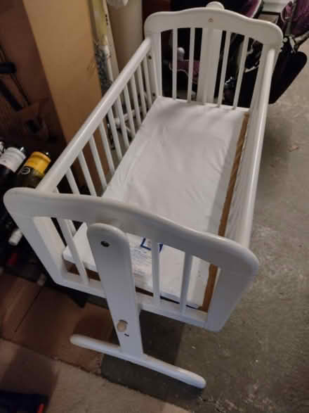 Photo of free Large wooden crib (Lichfield , Boley park) #1