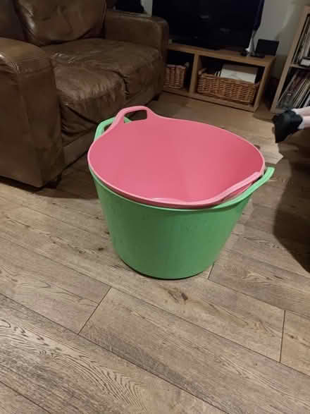 Photo of free 2 trugs 600mm diameter (Loughborough LE11) #1