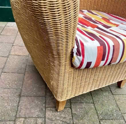 Photo of free Wicker chair (Grappenhall WA4) #3