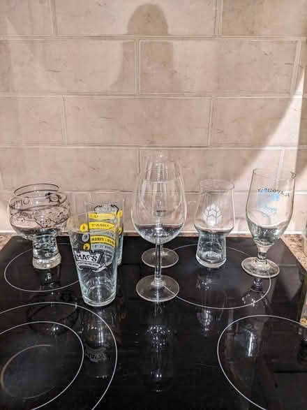 Photo of free Selection of beer and wine glasses (St Albans AL3) #1