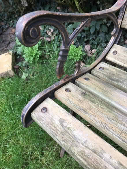 Photo of free Garden Bench (Coallville LE67) #3