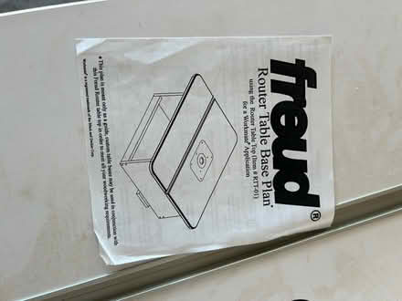 Photo of free Freud router table top and fence (Near fashion island) #3