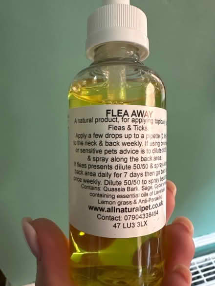 Photo of free All natural pet flea treatment (B14 Kings Heath) #3