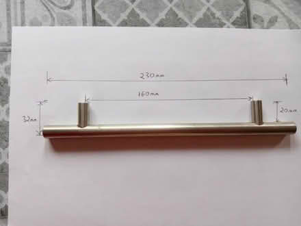 Photo of free Brushed Chrome Cabinet Handles (Clayton Green PR6) #3