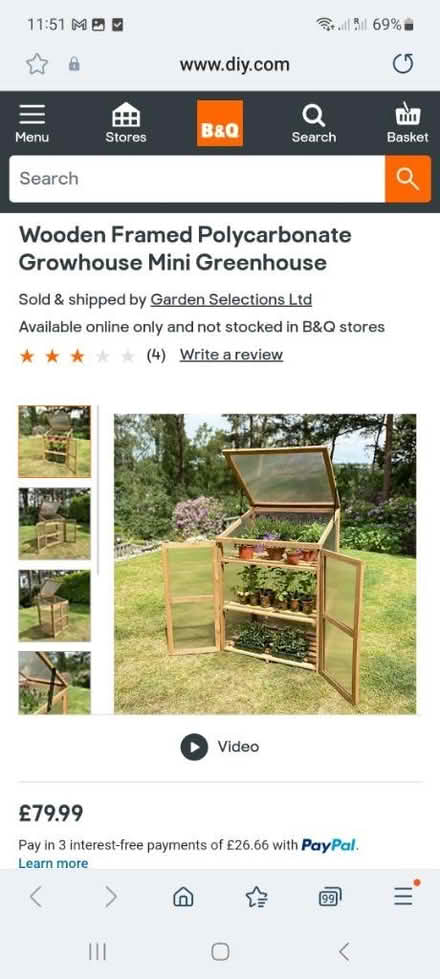 Photo of Small greenhouse (OX2) #1