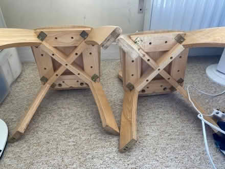 Photo of free Two wooden children’s chairs (Chippenham SN15) #2