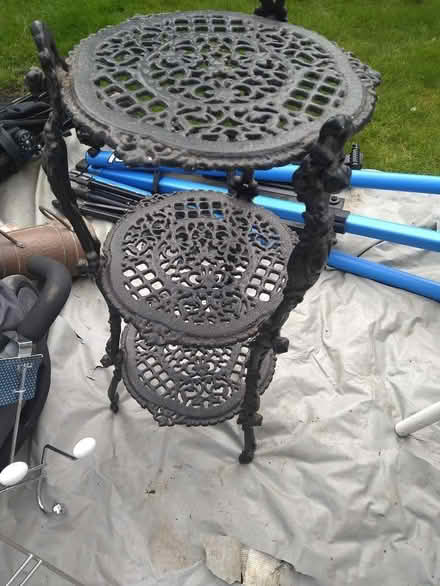 Photo of free Cast Iron plant/pot stand (Letchworth SG6) #1