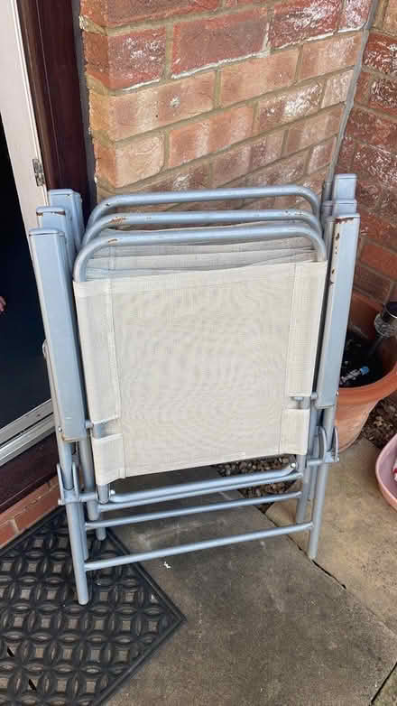 Photo of free Table and three chairs (NN2 Kingsthorpe) #1