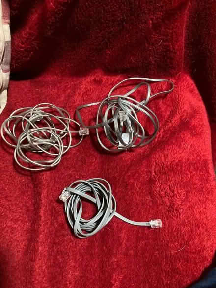 Photo of free Telephone cables-various (IP5) #1