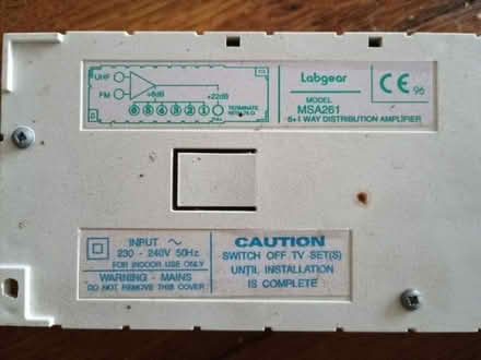Photo of free Television signal amplifier/splitter (Ringland NR8) #2