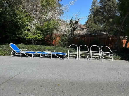 Photo of free Patio furniture (Atherton) #1