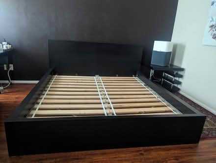 Photo of free IKEA king size bed frame (77091) #1