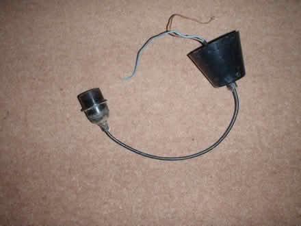 Photo of free Three blue metal lampshades (Great Salkeld CA11) #2