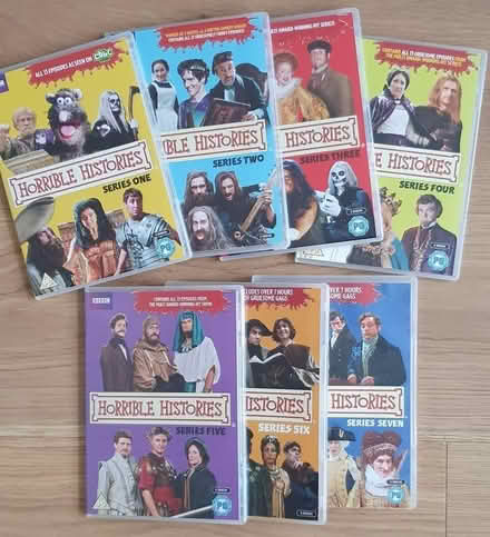 Photo of free Horrible Histories DVDs (Oakwood Park N21) #1