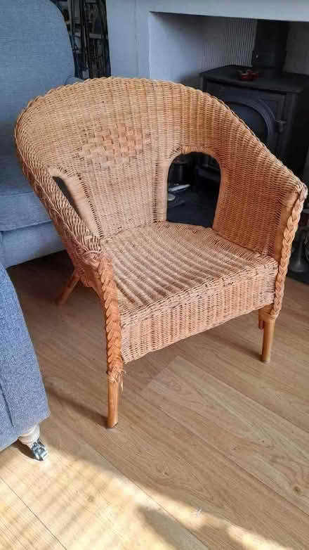 Photo of free Wicker chair (Hersham KT12) #1
