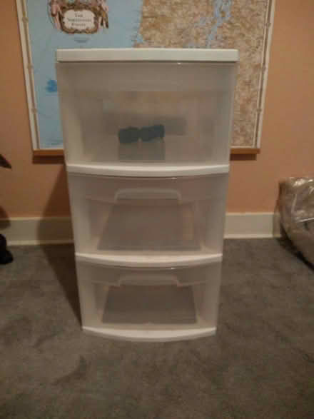Photo of free Plastic sterilite shelf (N. Queen Anne) #1