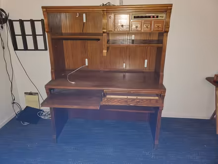 Photo of free Wood computer desk (South Bellevue) #1