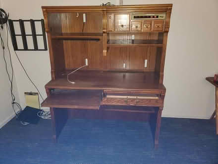 Photo of free Wood computer desk (South Bellevue) #1