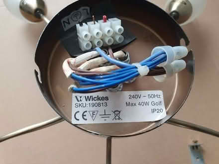 Photo of free Ceiling light fixture (Adeyfield HP2) #3
