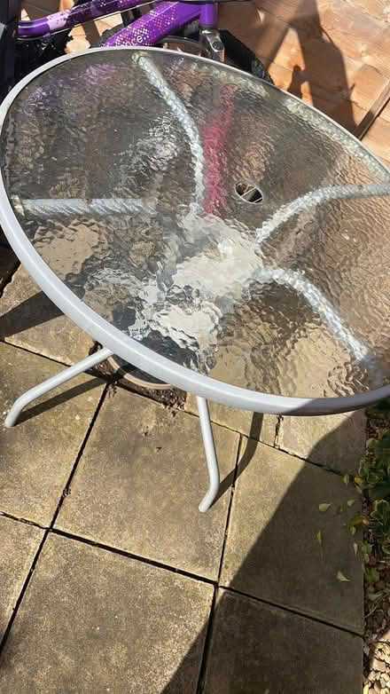 Photo of free Table and three chairs (NN2 Kingsthorpe) #2