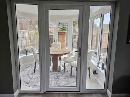 Photo of free Patio door with glass side panels (Henley-in-Arden) #1