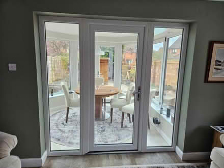 Photo of free Patio door with glass side panels (Henley-in-Arden) #2