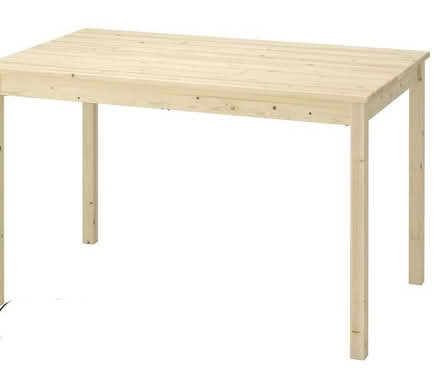 Photo of Small wooden table (Britannia and Tenth Line) #1