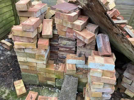 Photo of free Lots of yellow-tinted house bricks (Tring HP23) #2