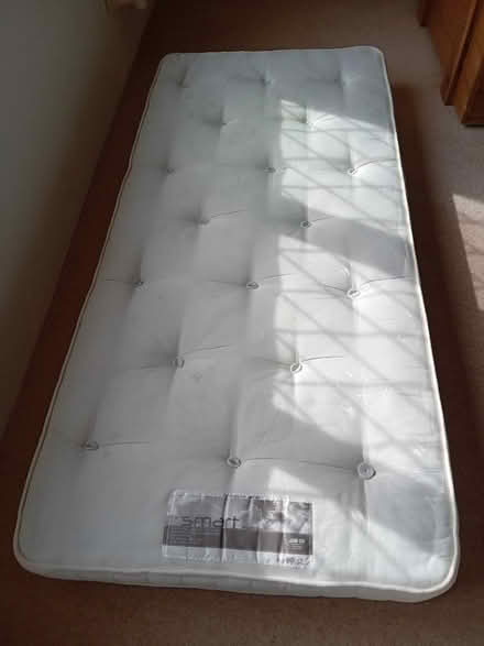 Photo of free single bed mattress (Nyetimber PO21) #2