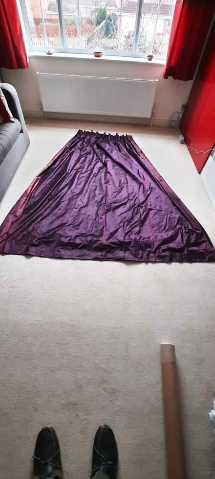 Photo of free Curtains and curtain tie backs (Jennyfield HG3) #3