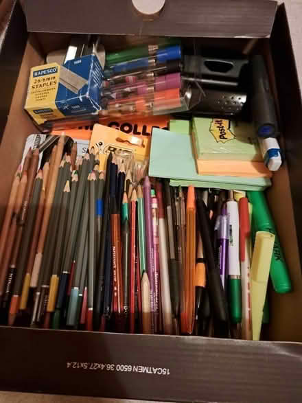 Photo of free Box of stationery (Pin Green SG2) #1