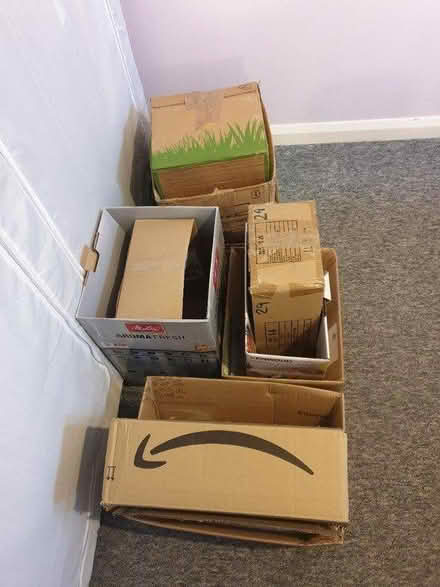 Photo of free Cardboard boxes (medium) (3 Yaxley) #3