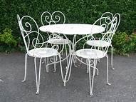 Photo of French Patio Tabel & Chairs (Colonial Heights, Sacramento) #1