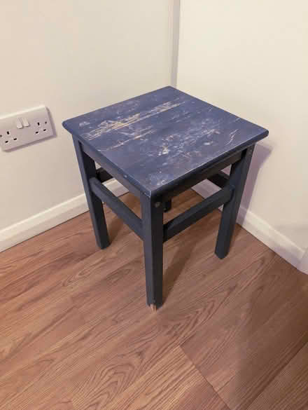 Photo of free Blue Ikea Stool (Kennington OX1) #1