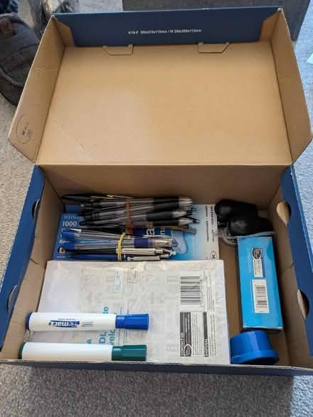 Photo of free Box of miscellaneous stationery (Portobello EH15) #1