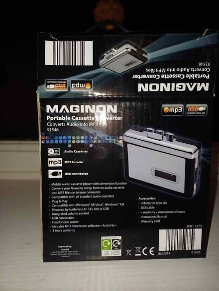 Photo of free Cassette tape digitiser (Gomersal BD19) #1
