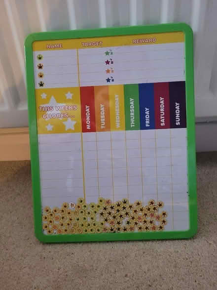 Photo of free Magnetic reward chart (Letchworth SG6) #1