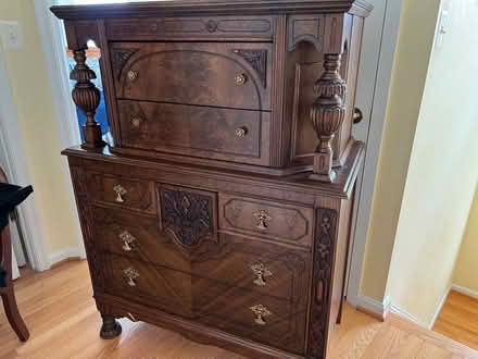 Photo of free Antique dresser (Fairfax/Herndon VA) #4