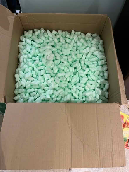 Photo of free Box full of packing peanuts (Fetcham) #2