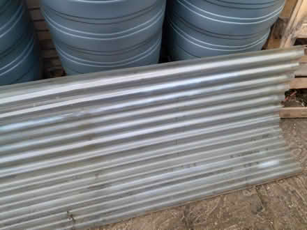 Photo of free Two corrugated clear plastic roofing sheets (South Bretton) #2