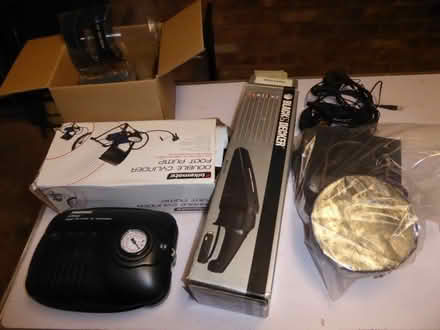 Photo of free Car pumps, vacuum, PA etc (Sharmans Cross B91) #1