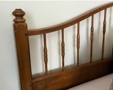 Photo of free Ethan Allen king bed frame (South Fort Collins) #1