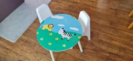 Photo of free Toddler table and chairs (Kempshott RG22) #1