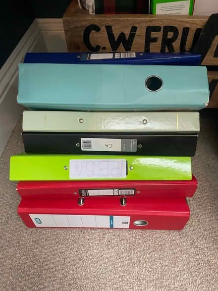 Photo of free Lever arch files (SL6 Boyn Hill) #1