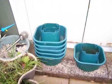 Photo of free flower pots + watering pots for grow bags (Mossley OL5) #2