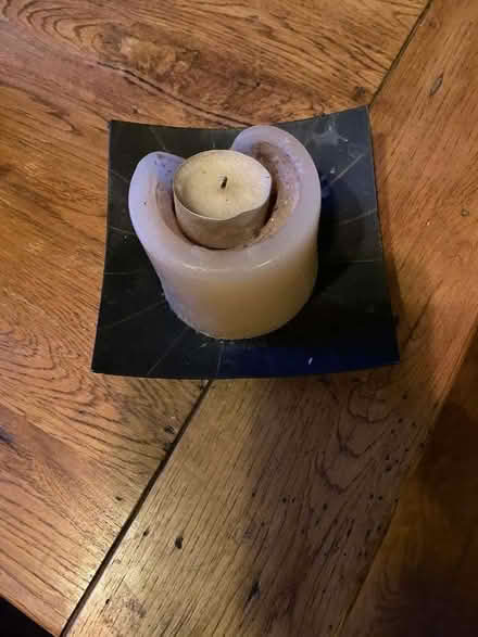 Photo of free Candle on candle holder (Stroud GL5) #1