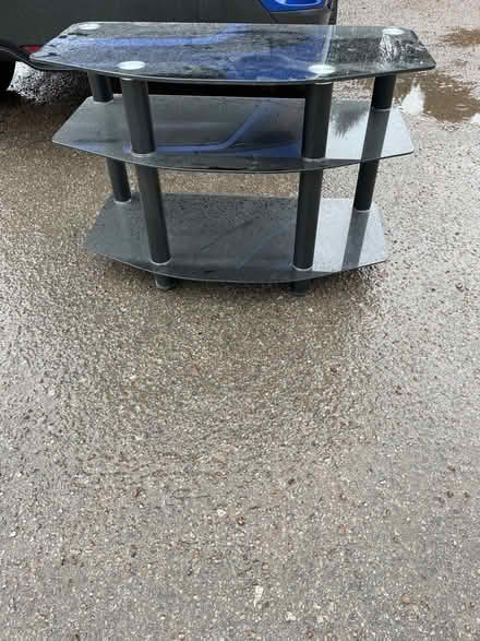 Photo of free Glass table / tv stand (Loughborough) #4