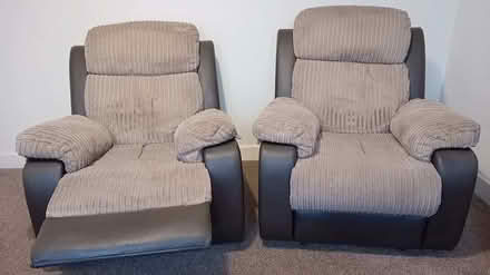 Photo of free Two recliner armchairs (Eccleshill BD2) #1