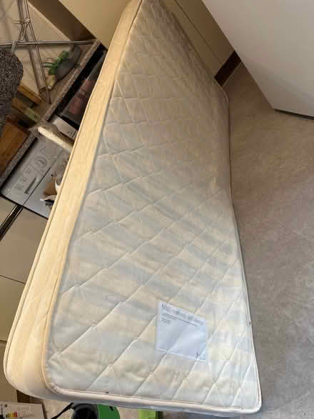 Photo of free M&s single mattress anti allergy (Coney Hall BR4) #3